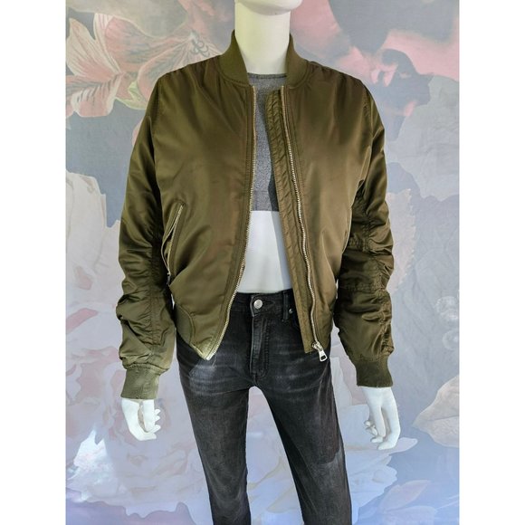 Top Shop Army Green Jacket - Picture 2 of 7